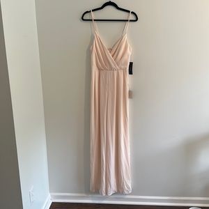 Lulu’s chiffon jumpsuit size small